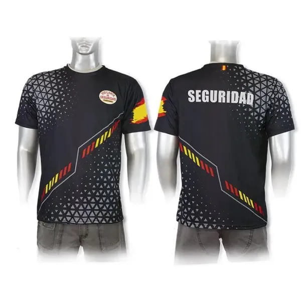 Camiseta Barbaric sublimación Seguridad XS