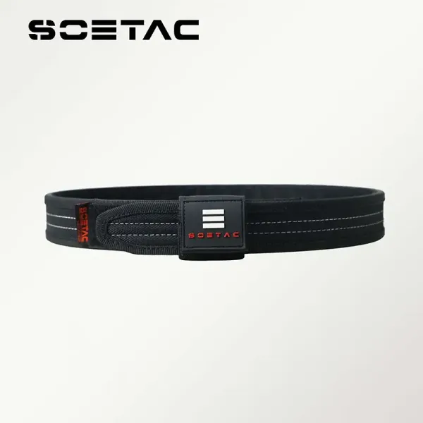 Cinturón IPSC Premium D114 BK Soetac NEGRO L