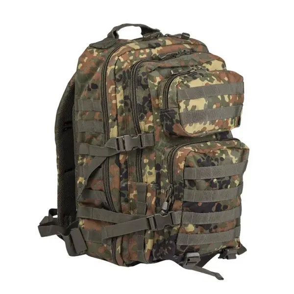 Mochilas Mil-Tec Us Assault 36 Litros Flecktarn