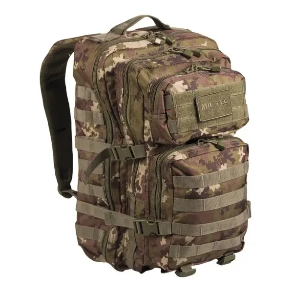 Mochila Mil-Tec Us Assault 36 Litros Vegetato Woodland