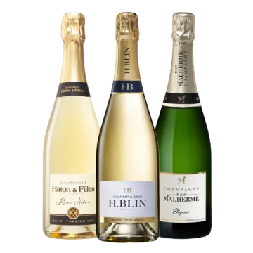 Pack 3 Botellas - Champagnes blanc de blancs