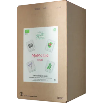 BIB 5L - Mémo bio 2023 - Château l'Ermite d'Auzan