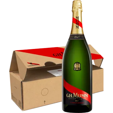 Jéroboam - Champagne Mumm - Cordon Rouge - Estuche