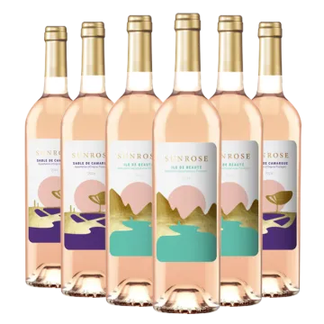Pack vinos rosados Sunrose