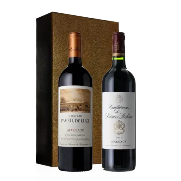 Estuche 2 Botellas - Bordeaux Margaux Meilleures vVentes
