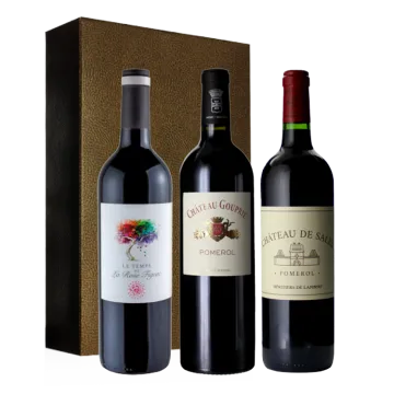 Estuche 3 botellas - Bordeaux Pomerol
