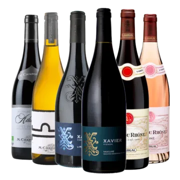 Pack Les Rois du Rhône - E. Guigal M.Chapoutier X.Vignon