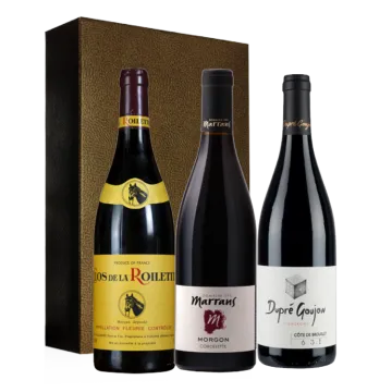 Estuche Trio - 90+/100 Parker 100% Beaujolais