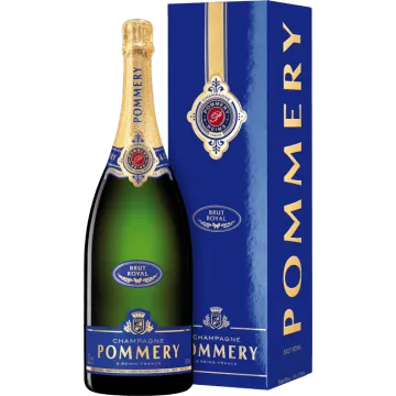 Magnum - Champagne Pommery - Brut Royal - Estuche Regalo