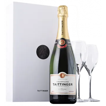 Champagne Taittinger - Prestige - Estuche 2 Copas