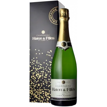 Champagne Haton et Filles - Carte Blanche - Estuche