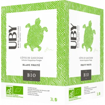 BIB 3L - Blanc BIO - UBY