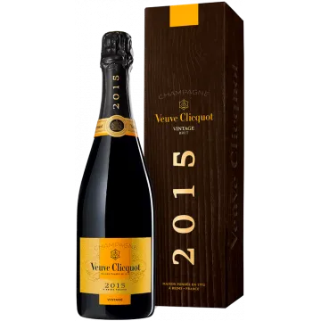 Champagne Veuve Clicquot Vintage 2015 - Estuche Regalo