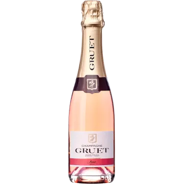 Media Botella - Champagne Gruet - Brut Rosé