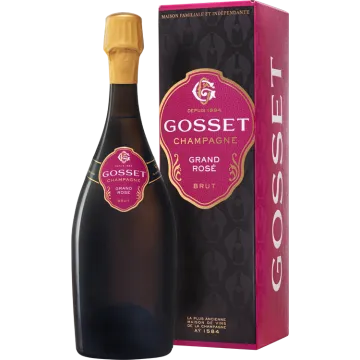 Champagne Gosset - Grand Rosé - Estuche Regalo
