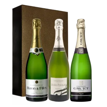 Estuche - Top 3 Champagnes Clientes Felices