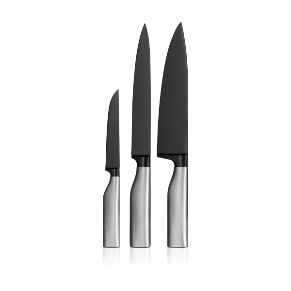 Set de Cuchillos Ultimate Black 3 piezas